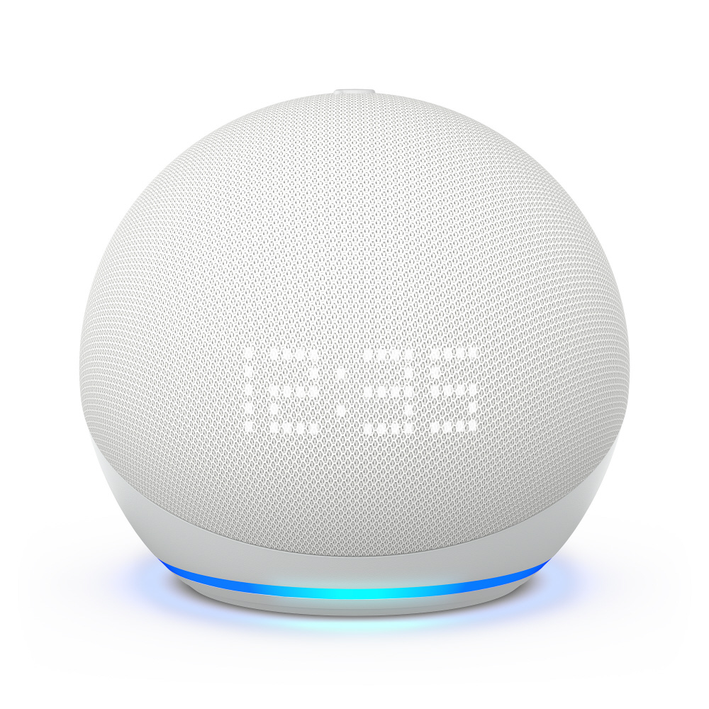 新型】Echo Dot with clock (エコードットウィズクロック) 第5世代 時計付きスマートスピーカー with Alexa  B09B9B49GT ［Bluetooth対応 /Wi-Fi対応］｜の通販はソフマップ[sofmap]