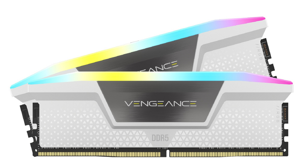 増設メモリ VENGEANCE RGB DDR5-AMD EXPO(6000MT/s CL30) ホワイト