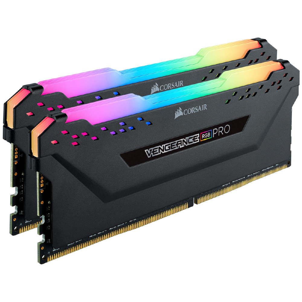 増設メモリ VENGEANCE RGB PRO CMW32GX4M2A2666C16 ［DIMM DDR4 /16GB ...