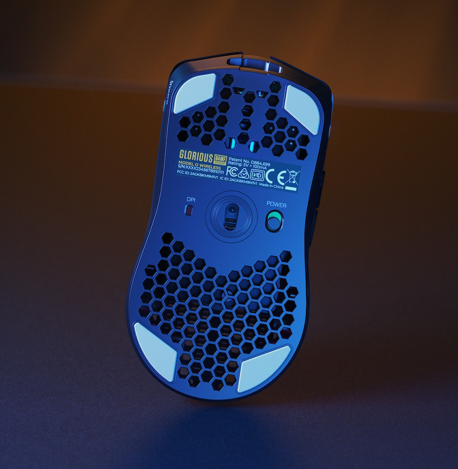 ゲーミングマウス Model O Wireless マットブラック GLO-MS-OW-MB