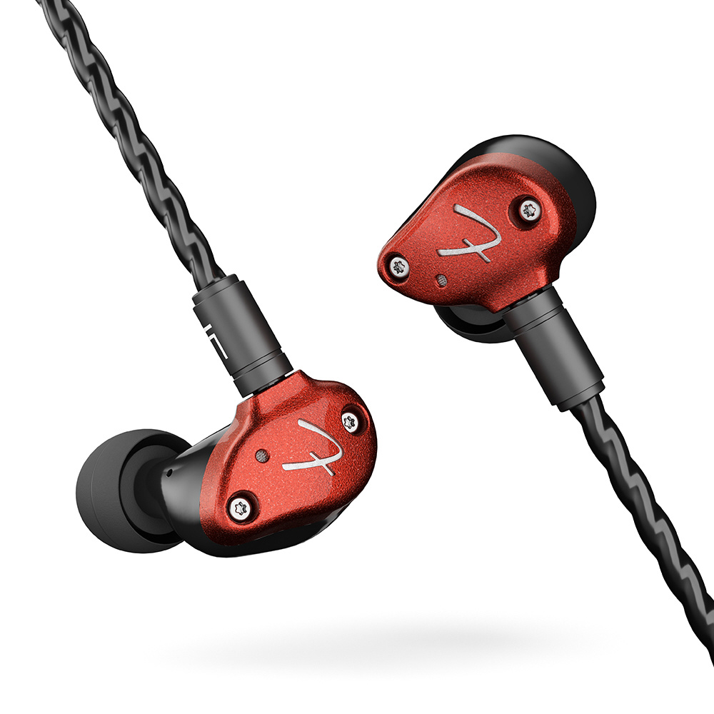 イヤホン カナル型 TRACK Professional In-Ear Monitor レッド＜数量