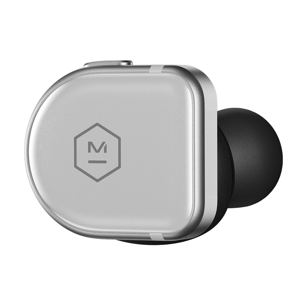 完全ワイヤレスイヤホン Silver Sapphire Glass MW08-Sport-True-Wireless-Earphones  ［リモコン・マイク対応 /ワイヤレス(左右分離) /Bluetooth /ノイズキャンセリング対応］