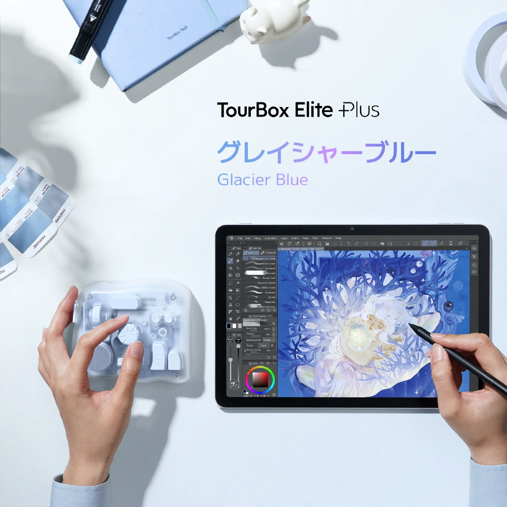 片手デバイス〕クリエイター向けBluetoothコントローラー iPad対応