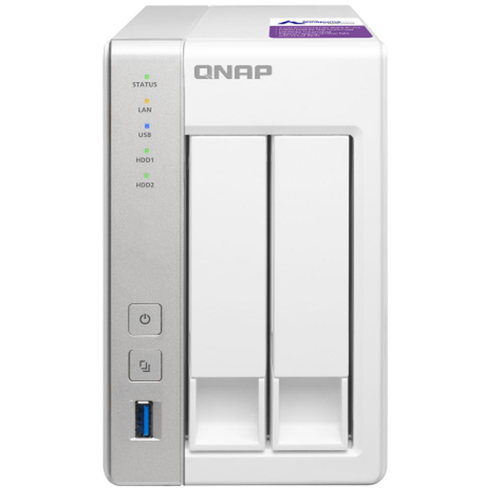 買取】NASキット【HDD/SSD無】2.5/3.5インチ（2ベイ） Turbo NAS