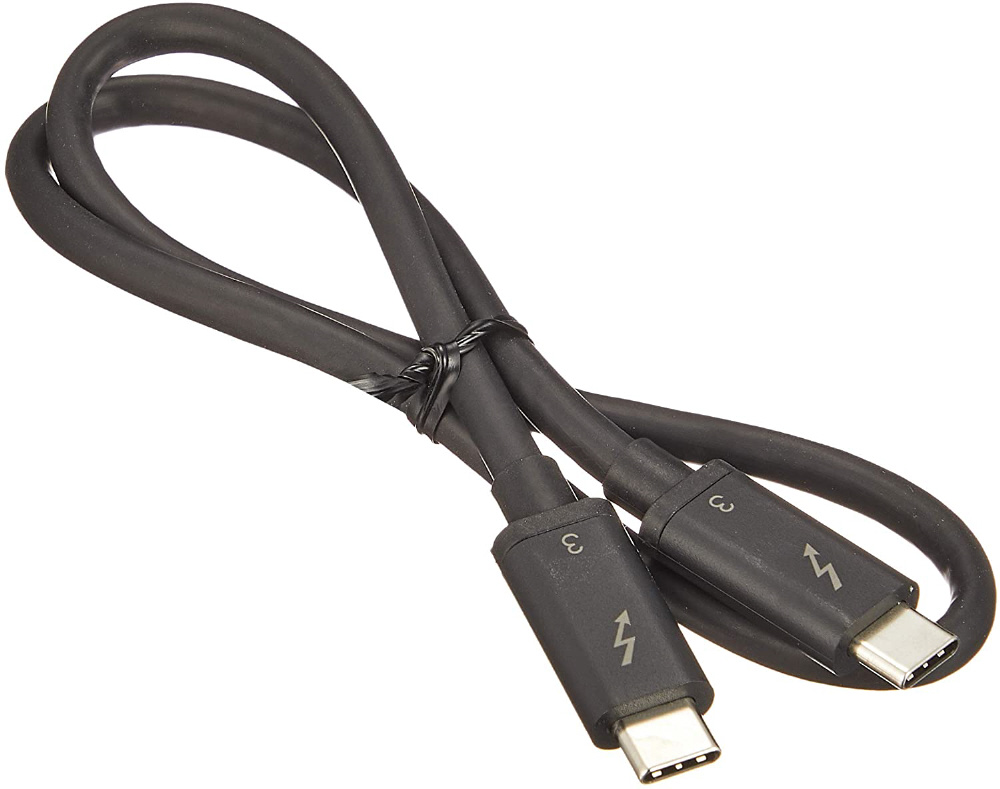 QNAP オプションケーブル 2.0m Thunderbolt3 Type-C 40Gbps active cable
