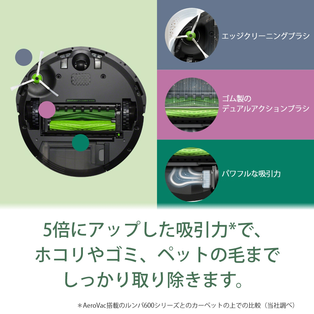 国内正規品】 ロボット掃除機「ルンバ」 i3 グレー I315060｜の通販はソフマップ[sofmap]