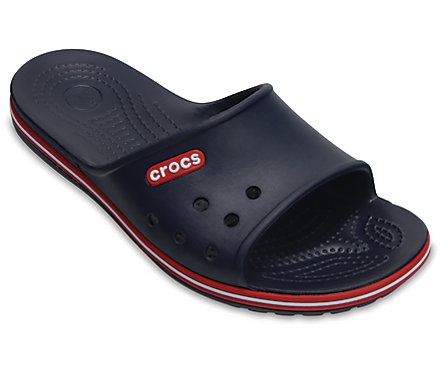 27.0cm 男女兼用 サンダル Crocband II Slide(M9W11：Navy×Pepper) 204108 クロックス 204108