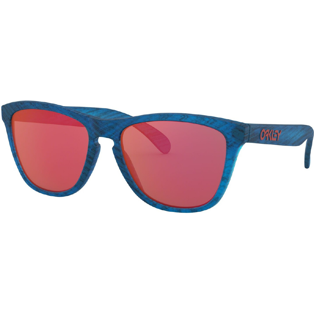 Frogskins【アジアフィット】OO9245-5454［サングラス］ マットブルーウッド グレイン/トーチイリジウム｜の通販はソフマップ[sofmap]