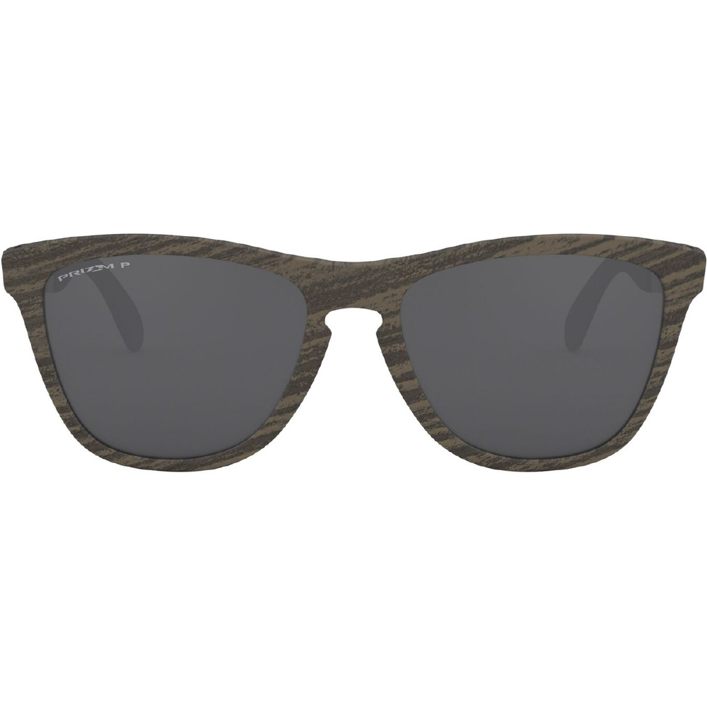 Frogskins Mix【アジアフィット】OO9428F-0455［サングラス］ ウッドグレイン /プリズムブラックポラライズド｜の通販はソフマップ[sofmap]