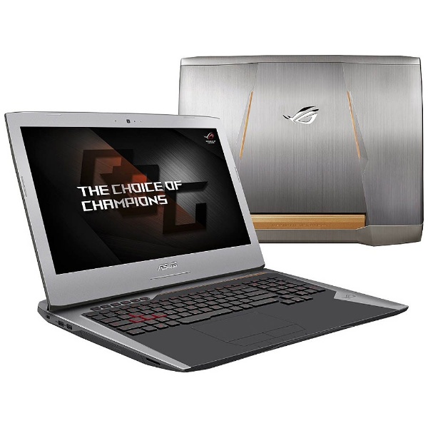 買取】ゲーミングノートパソコン ROG カッパーグレー G752VY-GC300T ［17.3型 /intel Core i7 /HDD：2TB / SSD：256GB /メモリ：32GB /2016年春モデル］|ASUS(エイスース)の買取価格｜ラクウル