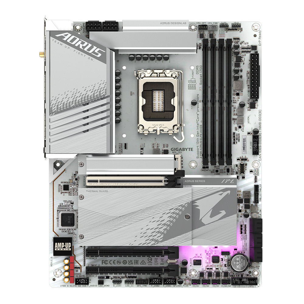 マザーボード(LGA1700) Z790 AORUS ELITE AX ICE ホワイト ［ATX］｜の