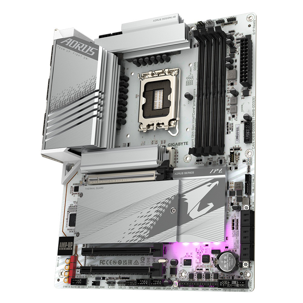 マザーボード(LGA1700) Z790 AORUS ELITE AX ICE ホワイト ［ATX］｜の