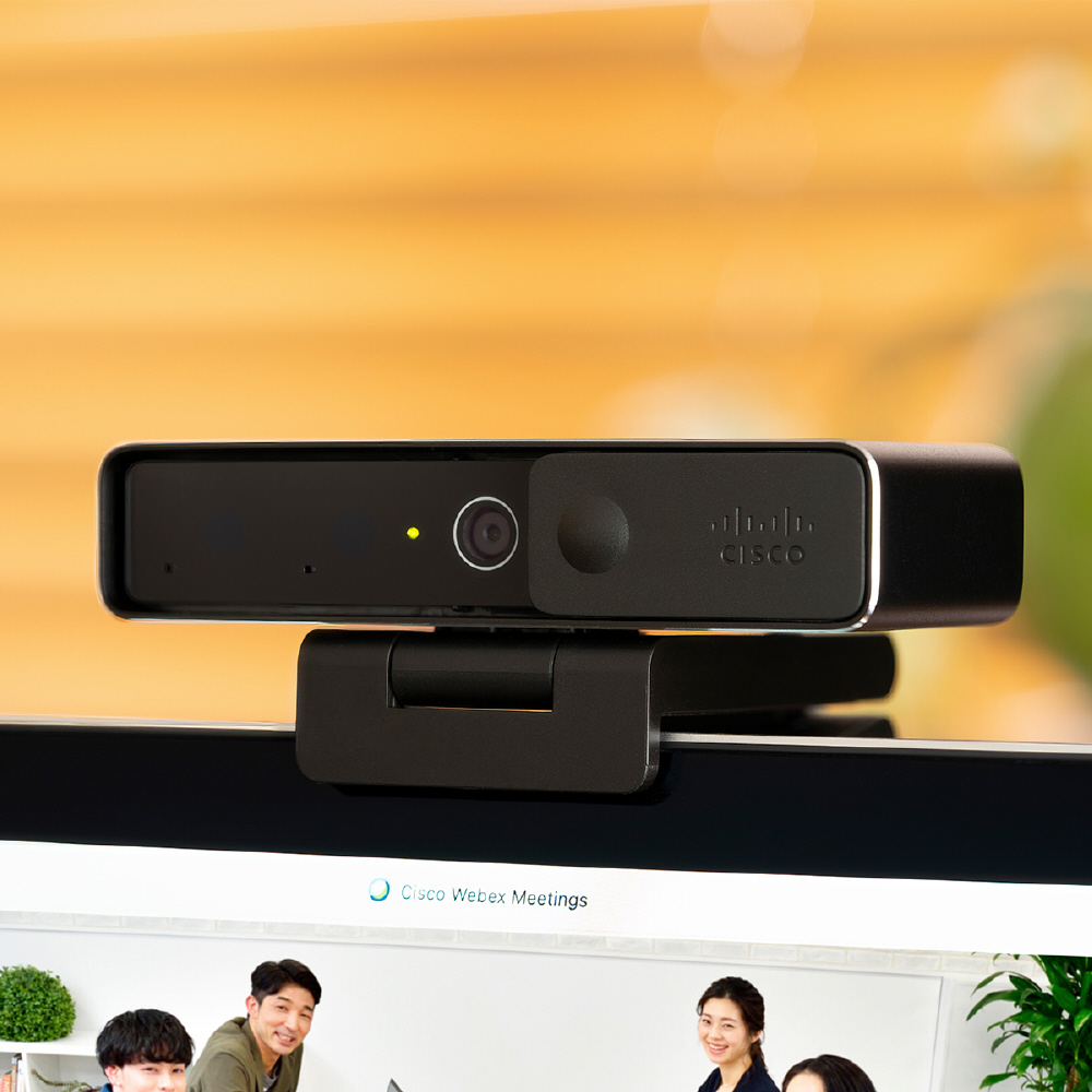 2022年春夏再販！ 【美品】Cisco Desk Camera Camera 4K Desk Carbon