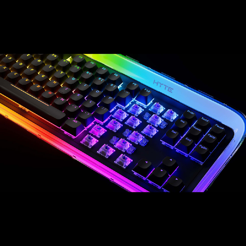 ゲーミングキーボード (英語配列) ブラック Keeb TKL ［有線 /USB