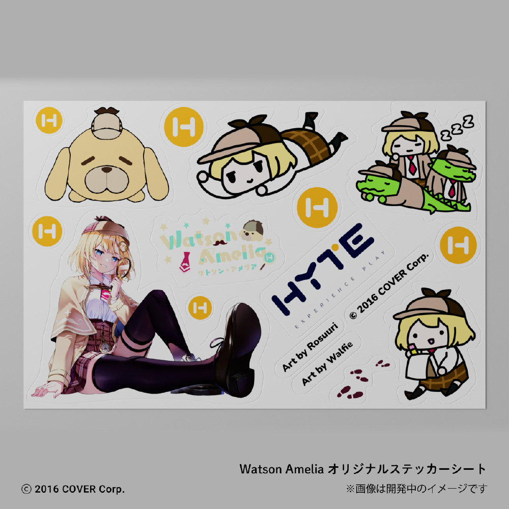 VTuber「ワトソン・アメリア」コラボPCケース Y40WatsonAmelia