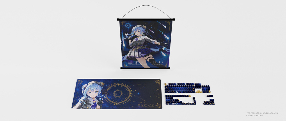 ゲーミングマウスパッド [900x400mm] ＋キーキャップ