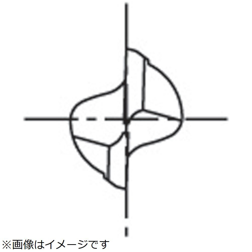 超硬エンドミル 2刃ショート 4．5 84009 MG-EDS-4.5｜の通販は