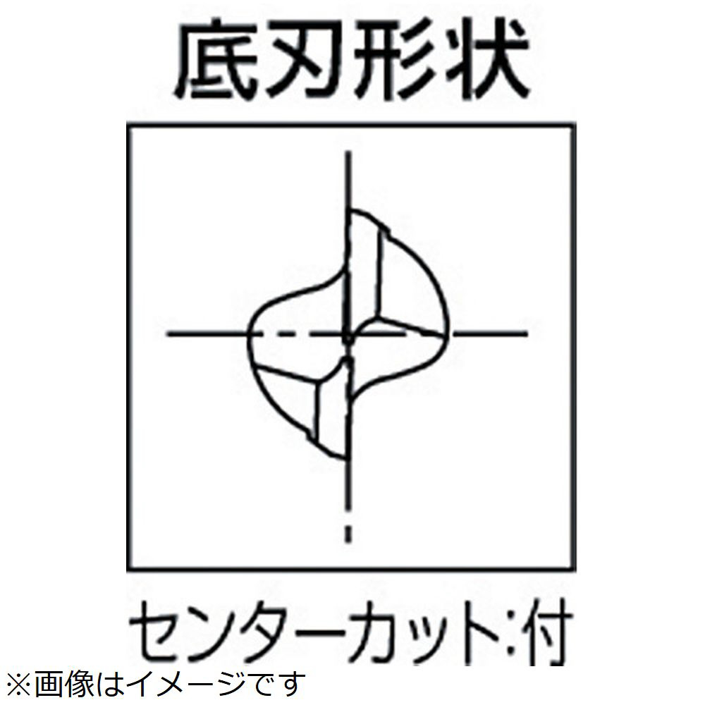 超硬エンドミル　2刃ショート　5　84010 MG-EDS-5