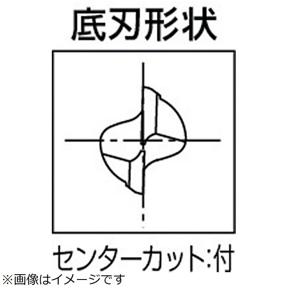 ハイスエンドミル 2刃キー溝用 12 OL1 80682 EKD-OL1-12｜の通販は