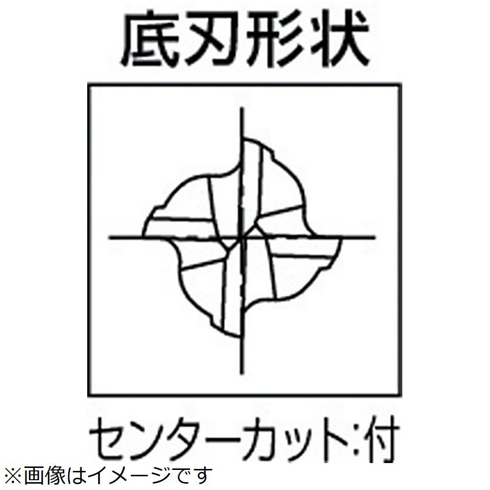 ハイスエンドミル センタカット 多刃ロング 20 81030 CC-EML-20｜の