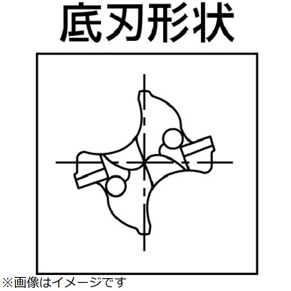 GIGA－Drill（SCD191）4枚刃高送りドリル　内部給油×5D SCD191-0750-4-4-140HA05-HP835