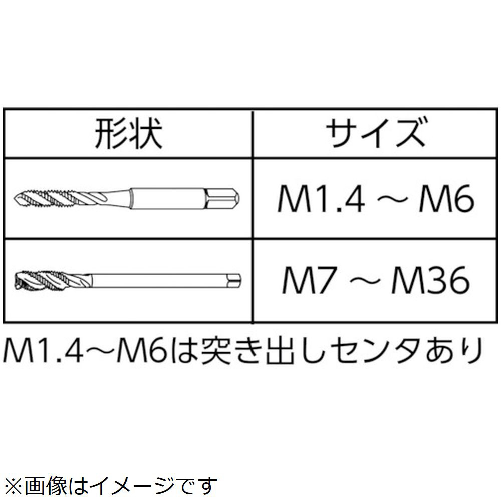 ヤマワ スパイラルタップアルミ材用 Ｍ１０．０ - ネジ・釘・金属素材