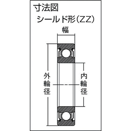 SMT ステンレスボールベアリング シールドタイプ SS6300ZZ｜の通販は