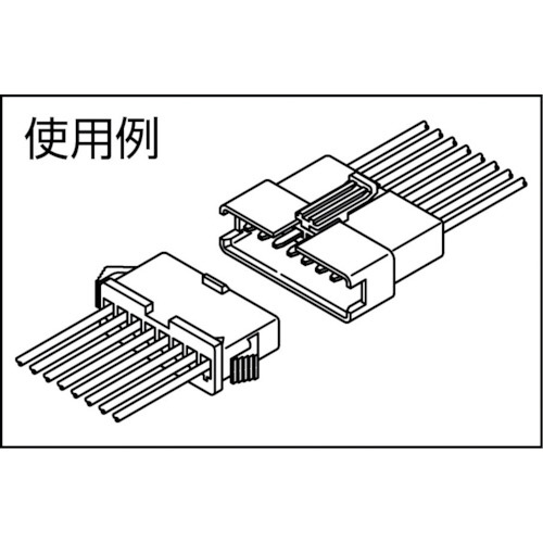 JST　SMコネクタ用ハウジング　プラグ　100個入り SMP-02V-NC