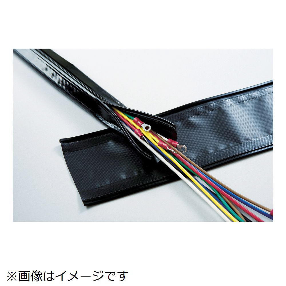 日本売れ済 ZTJ 電線保護チューブ 電磁波シールドチューブ(ホック