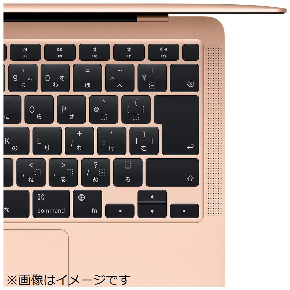 MGND3JA/CTO【韓国語キーボード カスタマイズモデル】13インチMacBook Air: 8コアCPUと7コアGPUを搭載したApple  M1チップ 256GB SSD - ゴールド [13.3型 /SSD：256GB /メモリ：8GB /2020年モデル] MacBook Air