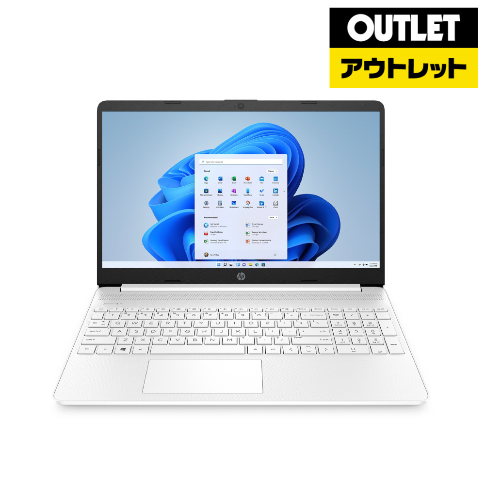 hp 15s-fq2638TU 54H82PA-AAAC ノートPC Windows11 Home 搭載 [15.6型 ...