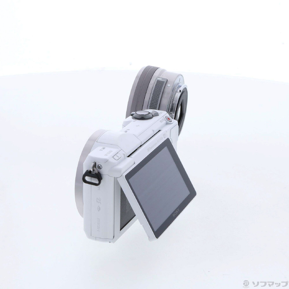 SONY α 5000 ILCE-5000 ホワイト 買取】α5000 ILCE-5000L W JE3 パワーズームレンズキット
