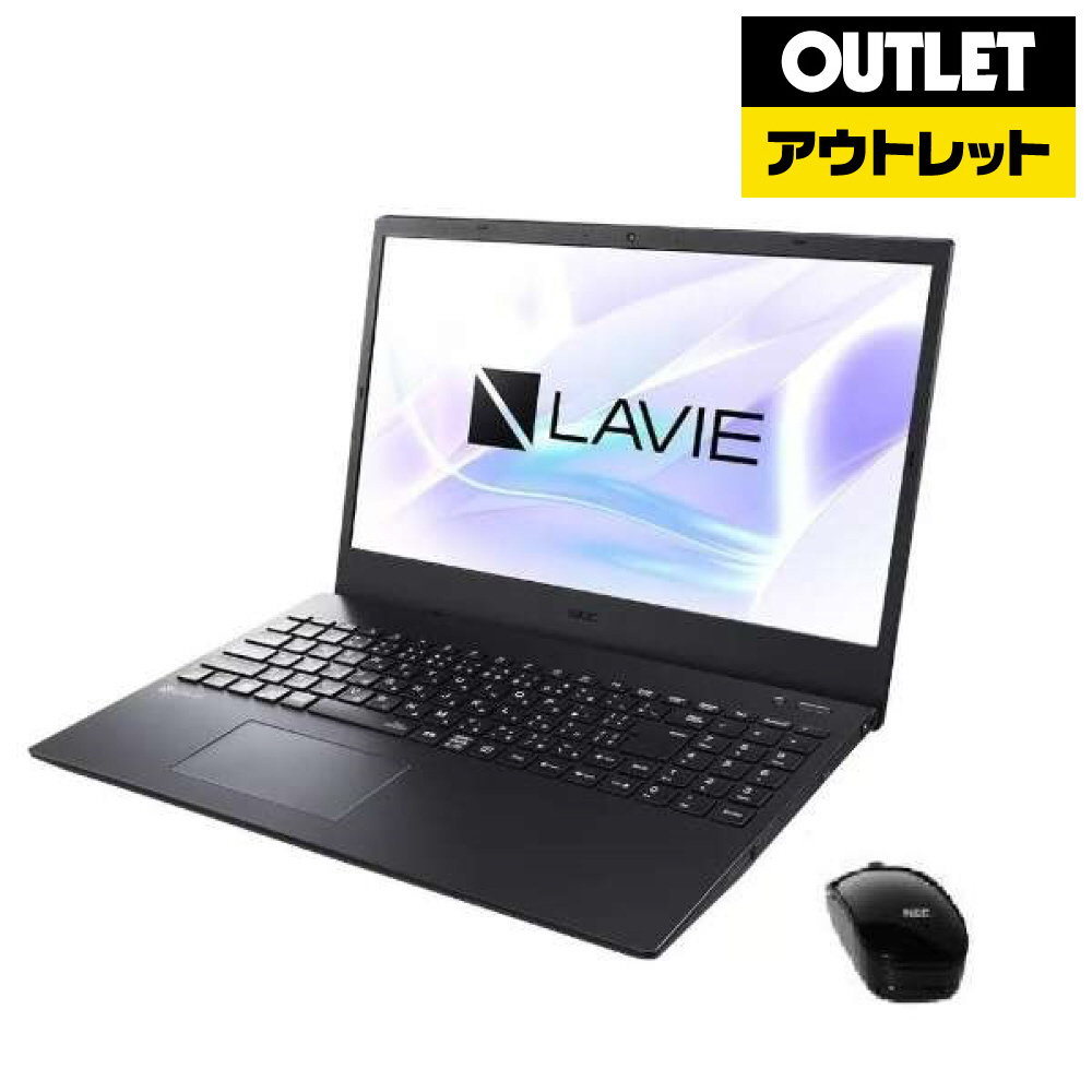 【美品／匿名配送】ノートパソコン／黒　Windows11　新品SSDオフィス付き