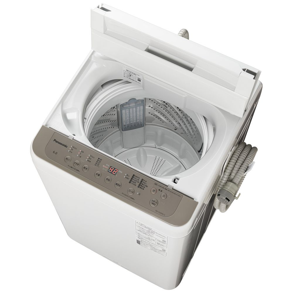 全自動洗濯機 Fシリーズ ニュアンスブラウン NA-F60PB15-T [洗濯6.0kg