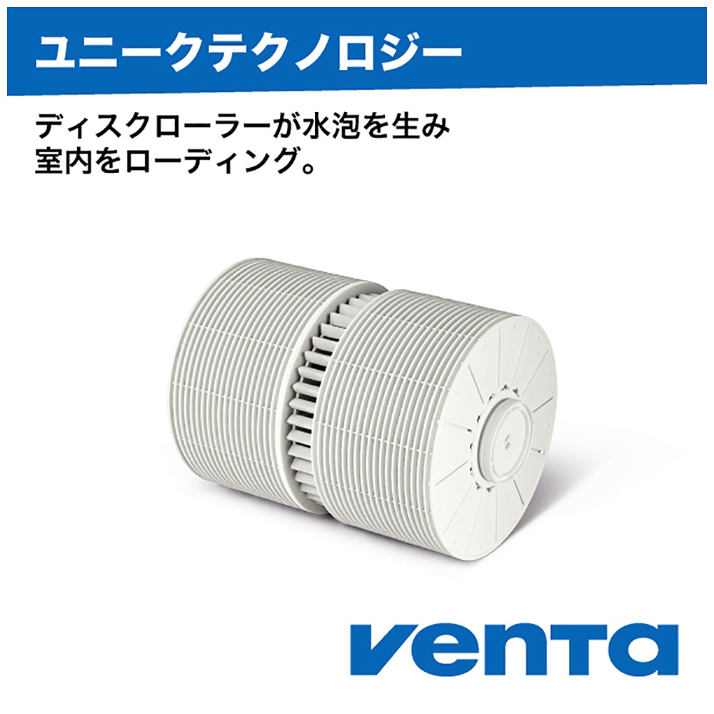 VENTA LW25 Original Black （ベンタ オリジナル 黒） 40平米/24畳対応