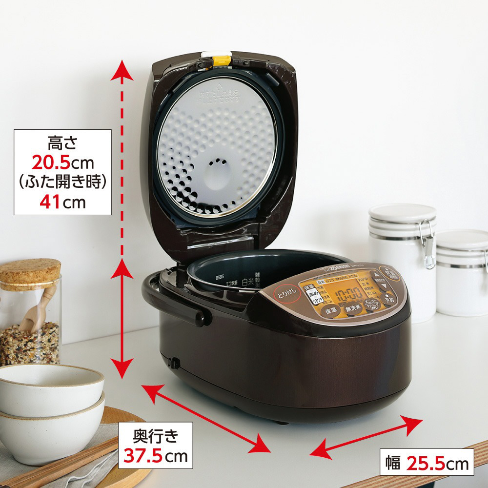 炊飯器 極め炊き ブラウン NW-VC10-TA [5.5合 /IH]【生産完了品】｜の