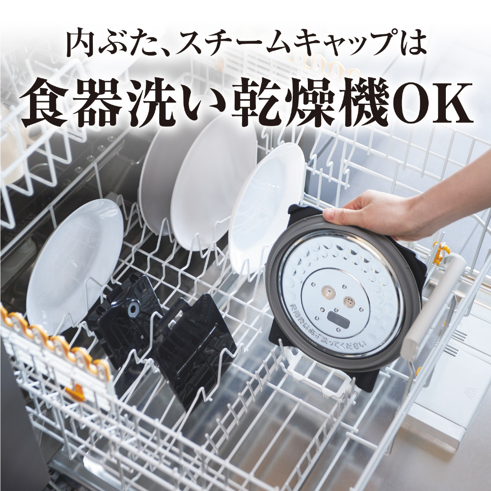 炊飯器 スレートブラック JPI-S100KT [5.5合 /圧力IH]【生産完了品