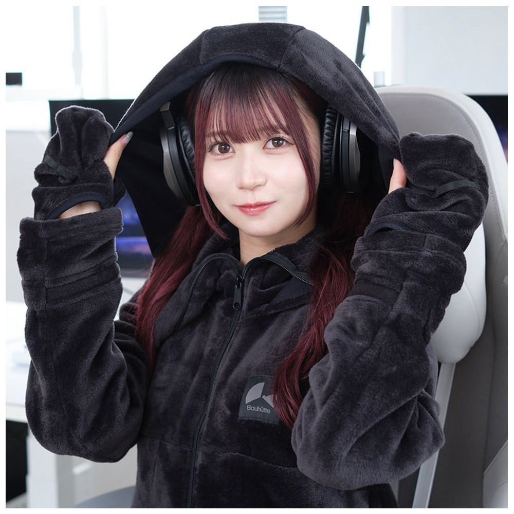 Amazon｜Bauhutte(バウヒュッテ) 着る毛布 ゲーミング着る毛布