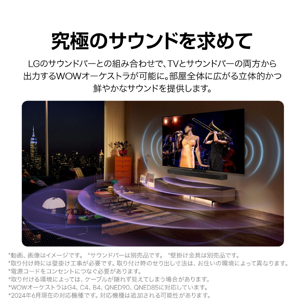 有機ELテレビ OLED42C4PJA [42V型 /Bluetooth対応 /4K対応 /BS・CS 4K