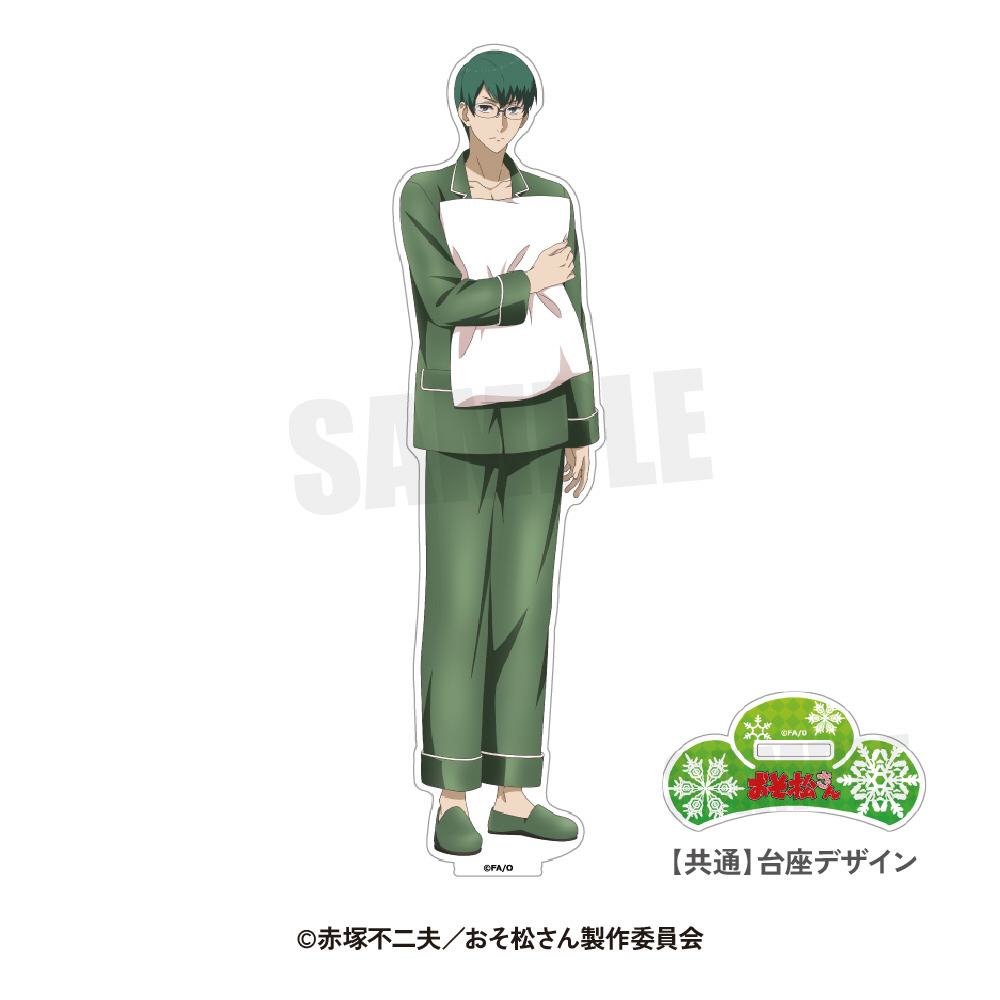 おそ松さん おそ松さん×cafe&bar MENU】描き下ろしBIGアクリルスタンド