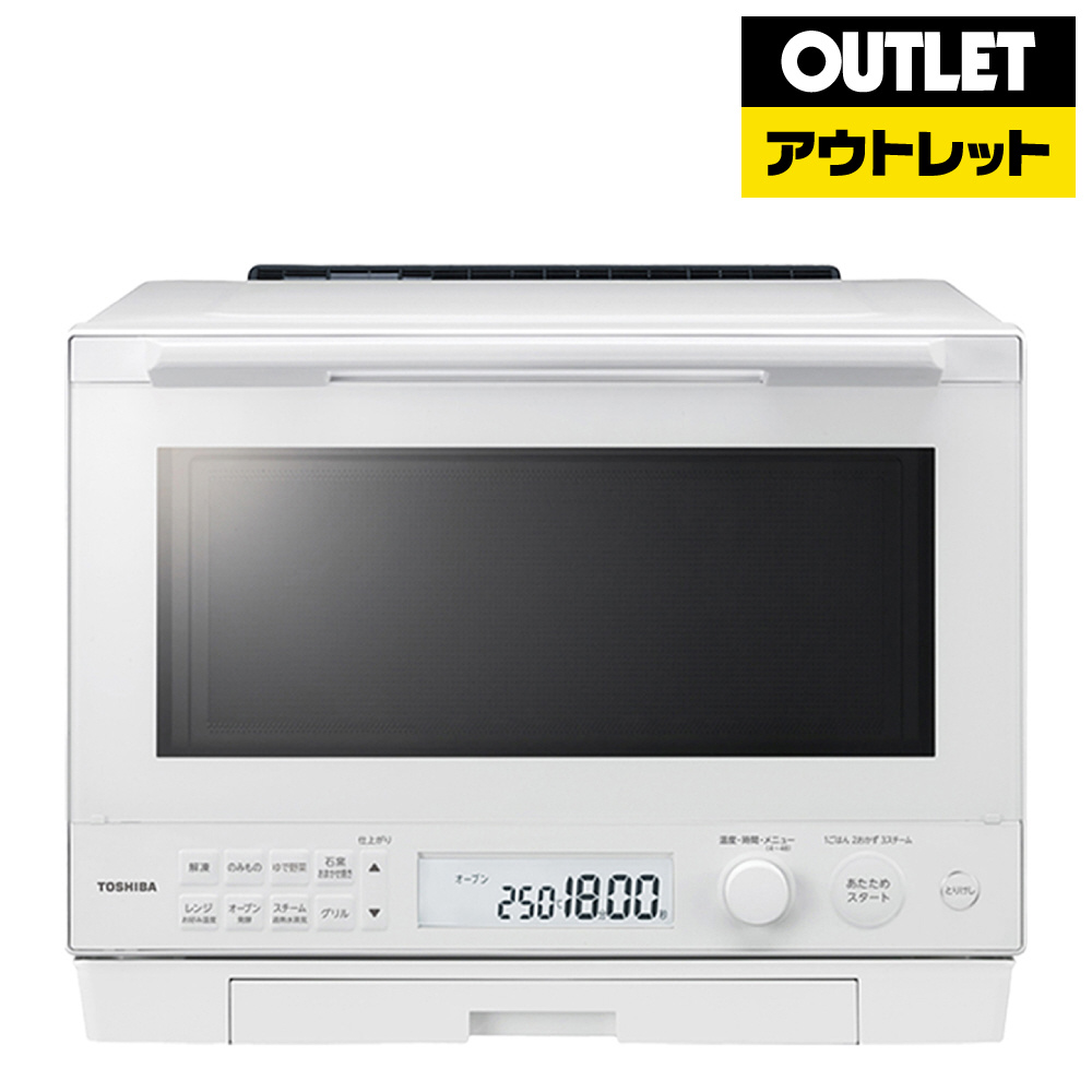 過熱水蒸気オーブンレンジ 石窯ドーム グランホワイト ER-D100A-W[30L