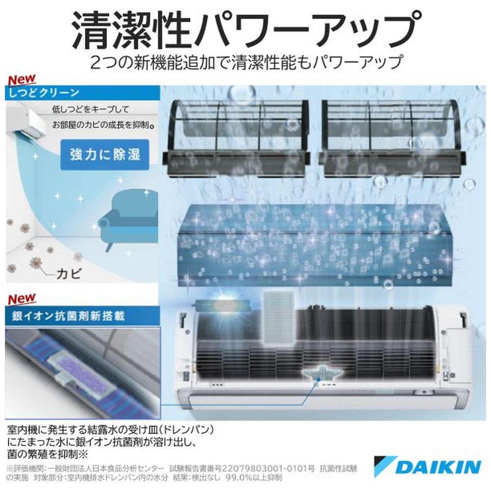 室外機 セット販売 ダイキン うるさら RBKシリーズ 加湿機能あり 