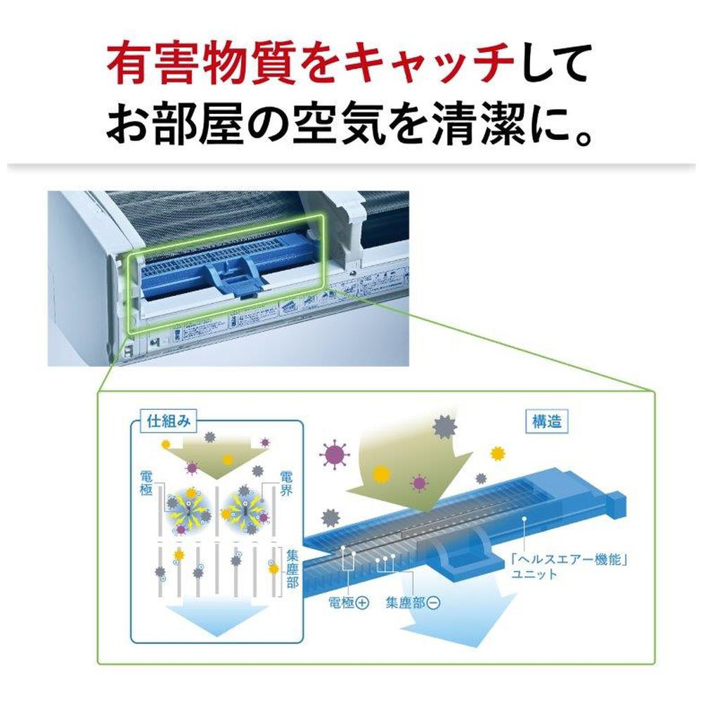 MSZ-BKR2223-W エアコン 2023年 霧ヶ峰 BKRシリーズ ピュアホワイト