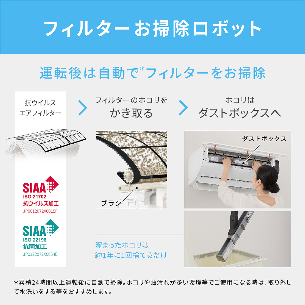エアコン 2025年 Eolia（エオリア）GXシリーズ CS-GX405D2-W