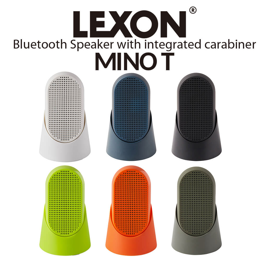 アウトドアにも最適！カラビナ付きBluetooth防水スピーカー LEXON MINO