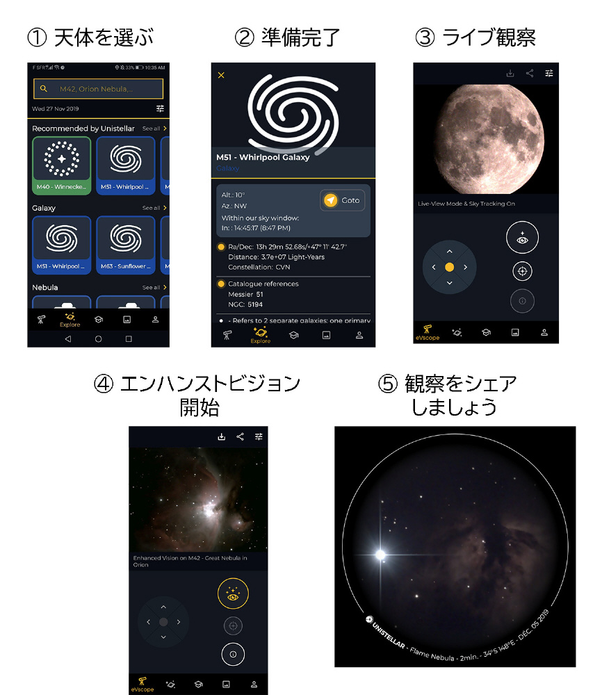 天体望遠鏡 eVscope eQuinox ［経緯台式 /スマホ対応］｜の通販はソフマップ[sofmap]