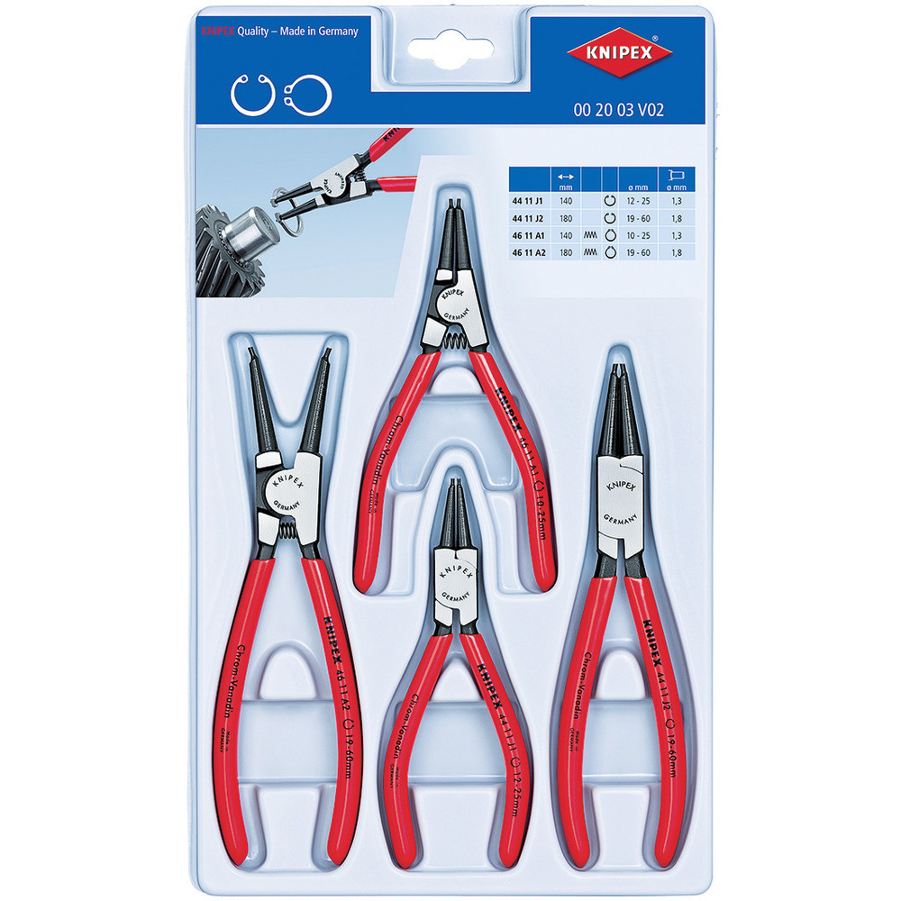 ｋｎｉｐｅｘ ００２００３ｖ０２ ４本組 スナップリングプライヤー スナップリングプライヤーの通販はソフマップ Sofmap