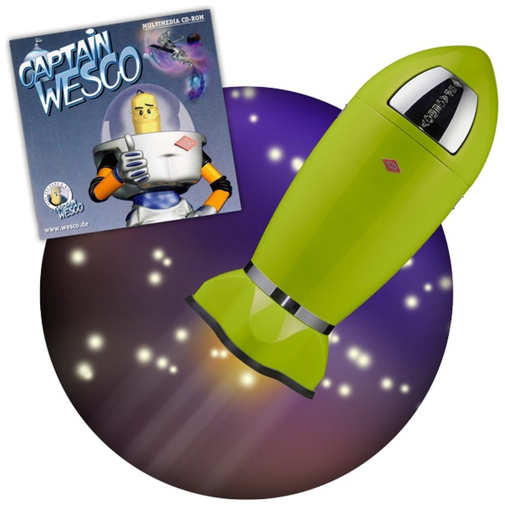 WESCO ウェスコ ゴミ箱 スペースロケット 35L WESCO SPACEBOY SPACE ROCKET DUST BIN 35L / ウェスコ スペース