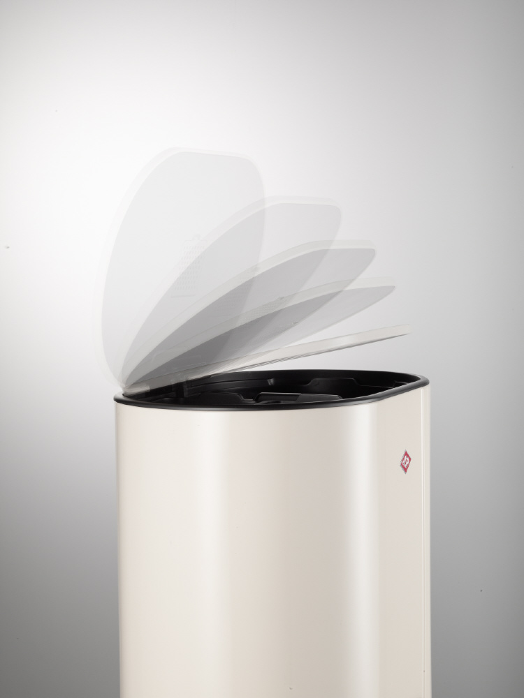 キッチンペダルビン＆プラスチックライナーセパレートダブル 25L