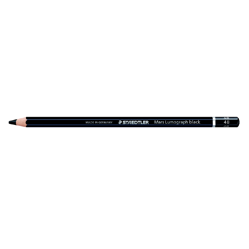 Staedtler Mars Lumograph 100B-4Bプレミアムクオリティペンシル4B